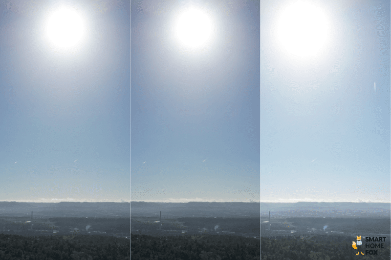 Eine 4K HDR Aufnahme der DJI Mini 3 Pro.